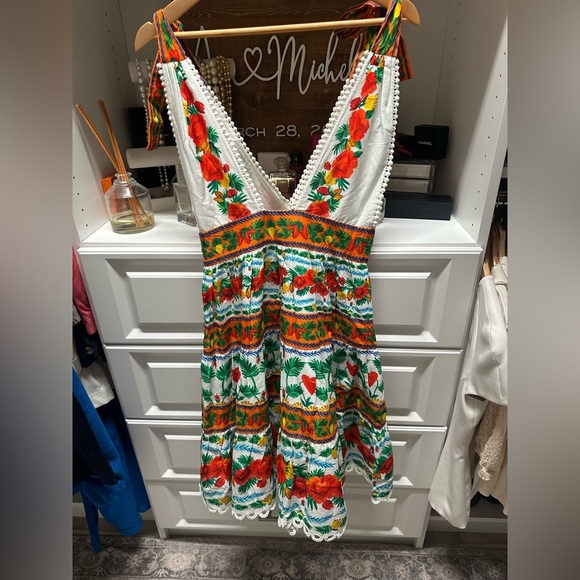 FARM Rio Vibrant Floral Midi Dress - Picture 7 of 7